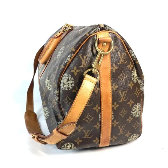 LOUIS VUITTON Monogram Christopher Nemeth collab KeepallBandouliere45 Duffle Bag - Picture 11 of 16